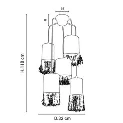 Market Set Suspension 5 Lumièrse En Bana Et Raphia H118cm Frange - Formentera 9 Market Set Suspension 5 Lumièrse En Bana Et Raphia H118cm Frange - Formentera -Market Set Shop e6ed8 b7431d22b5454995935f396b6b69d412